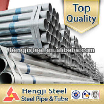 hot dipped ss400 astm a123 q235 Q 195 galvanized steel pipe in stock